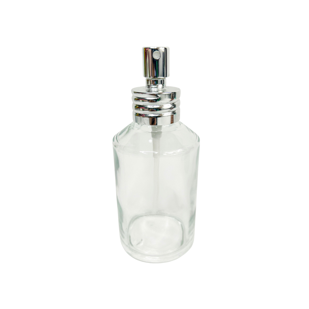 Silver Sprayer & Clear Bottle - 12pcs